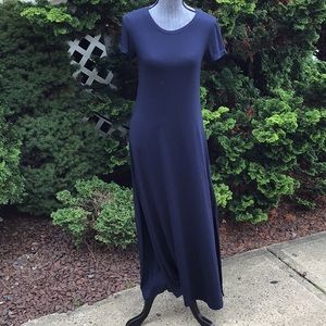 Navy Blue Maxi Dress